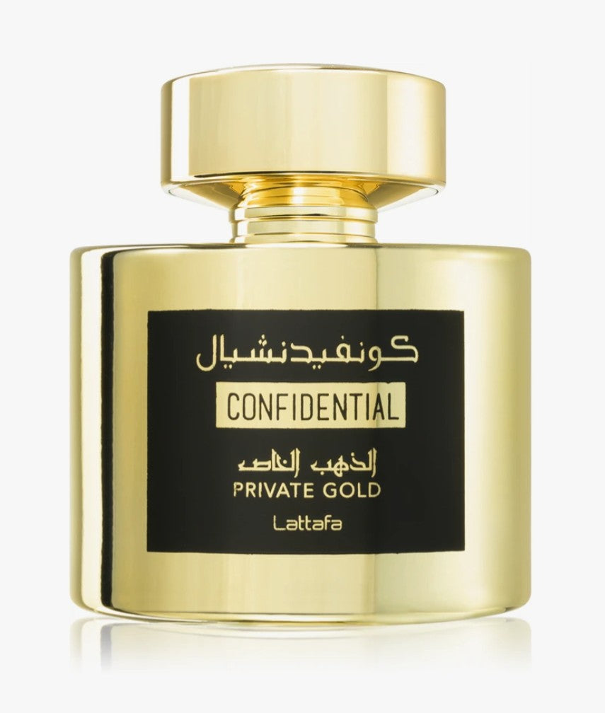 Parfum Confidential Private Gold 100ml - Lattafa