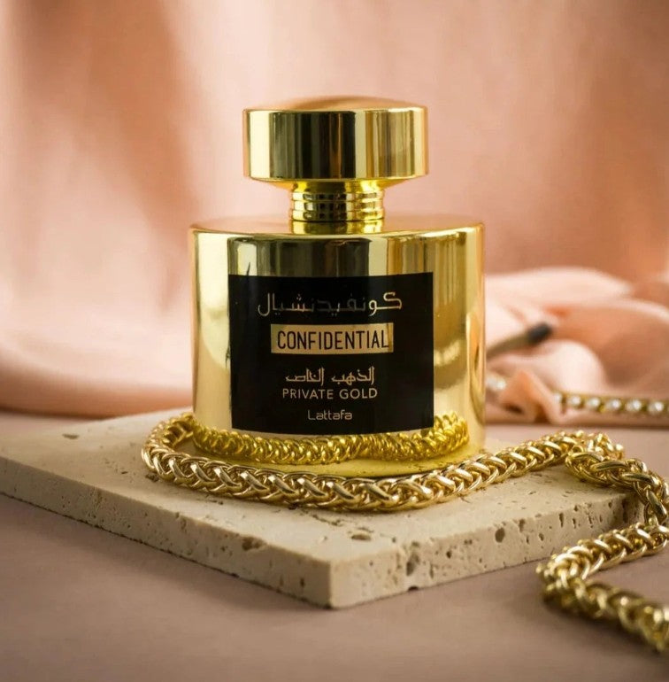 Parfum Confidential Private Gold 100ml - Lattafa